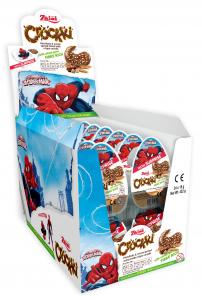 3D Display 24 Pcs Crockki Spiderman